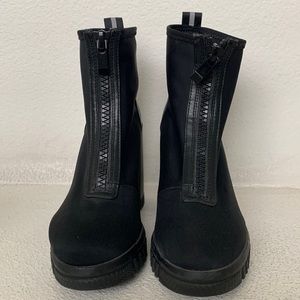 Zara Platform Combat Booties
